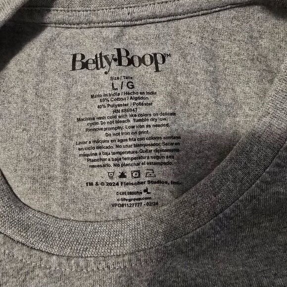 BETTY BOOP WOMENS TEES - Picture 3 of 3